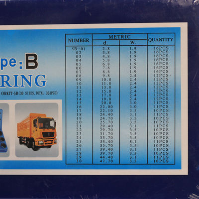 Kit O-Ring resistente alle alte temperature per escavatore/ resistente alla tensione/ tipo di materiale FKM