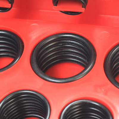 Confezione con sacchetto trasparente Kit O-ring resistente all'olio con resistenza alle alte temperature