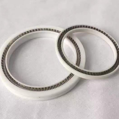 PTFE/UHMWPE/PEEK Anello di tenuta idraulica ad energia di molla adatto a tutti i settori