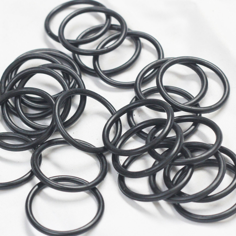Materiale ad alta precisione Anelli di tipo O per gomma siliconica SBR NBR EPDM FKM VIT HNBR