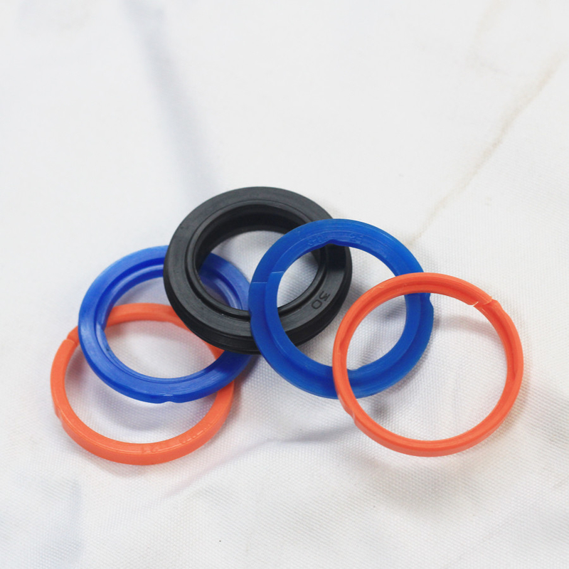 Materiale PU DAS Anello di sigillo per sigillo di olio a pistone idraulico composito in colori personalizzati